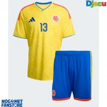 Kolumbija Yerry Mina #13 Domaci Dres za djecu SP 2026 Kratak Rukav (+ Kratke hlače)